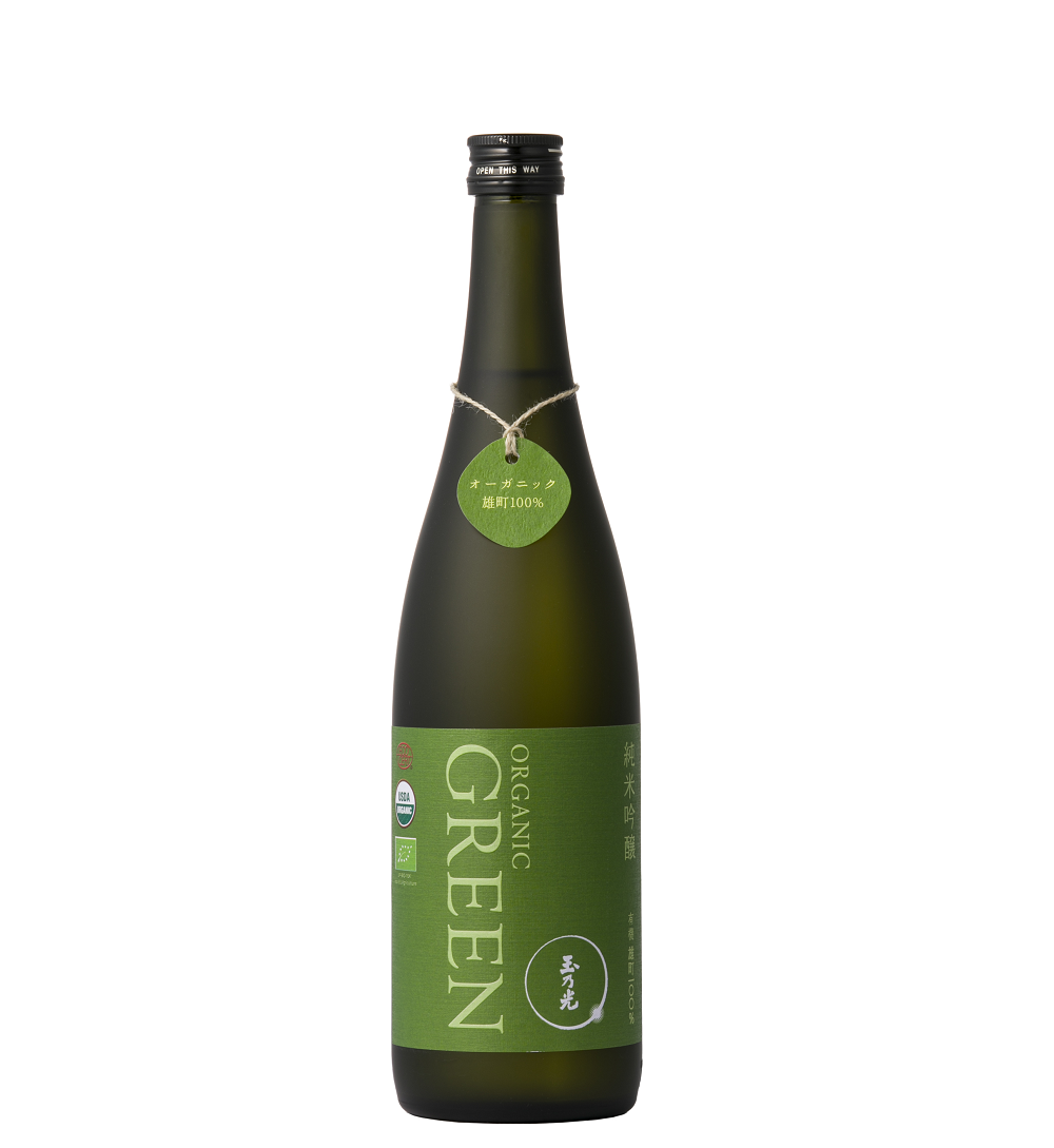 Tamanohikari Green Omachi Junmai-Ginjo Bio
