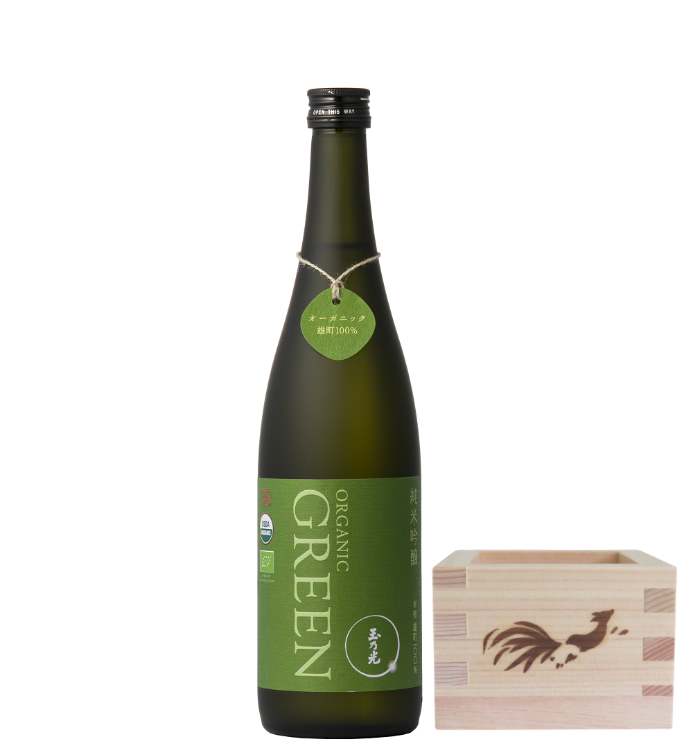 Tamanohikari Green Omachi Junmai-Ginjo Bio